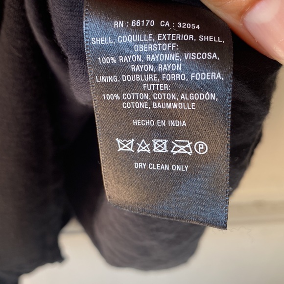 Chloe Oliver Black Lace Up Romper Size S - Picture 8 of 8